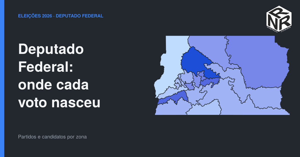 Voto no Deputado Federal no DF